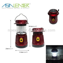 Hot selling Super bright 12 led solar camping light lantern